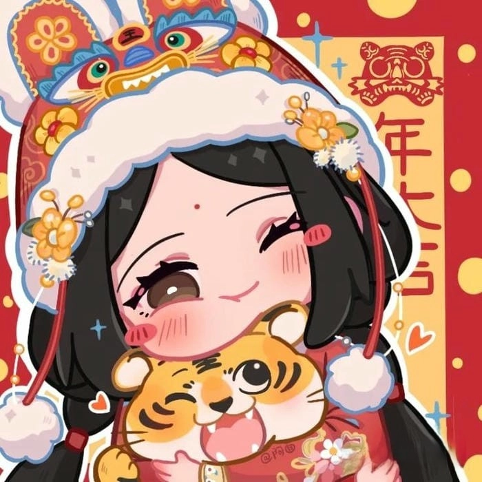 Khám phá nét ngộ nghĩnh qua anime chibi tết