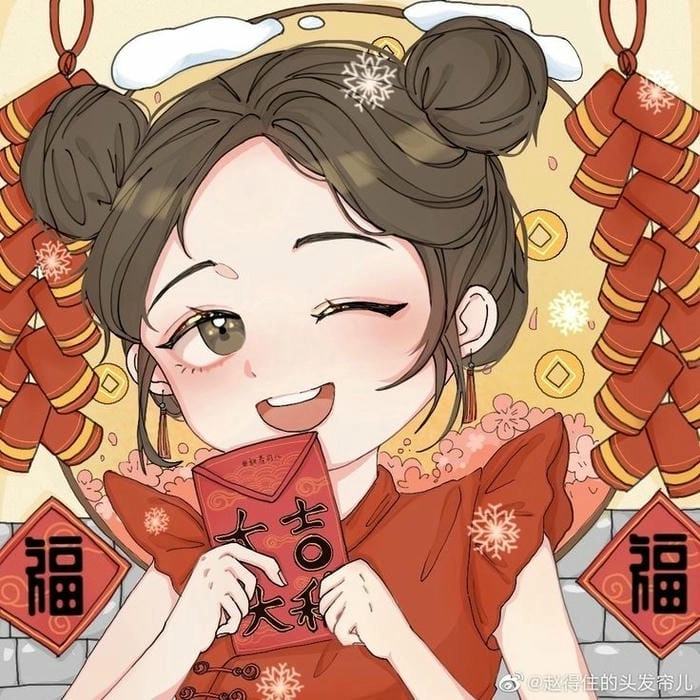 Tết thêm yêu đời với chibi cute tết