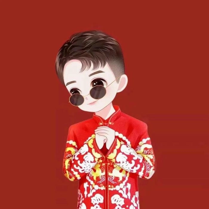 Cùng bé yêu đón xuân với hình chibi cute tết