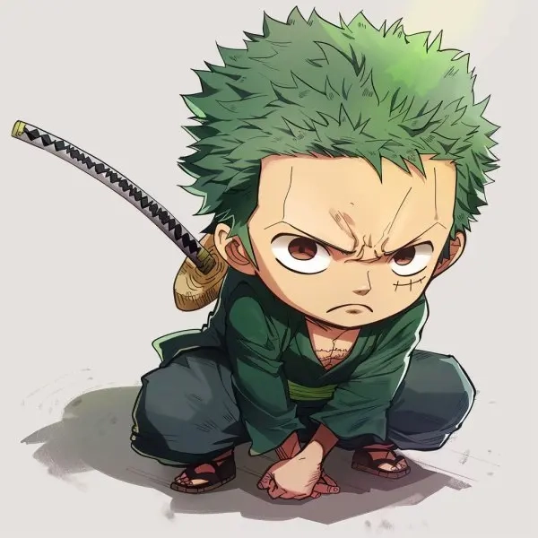 Ảnh đôi hài hước zoro x sanji chibi