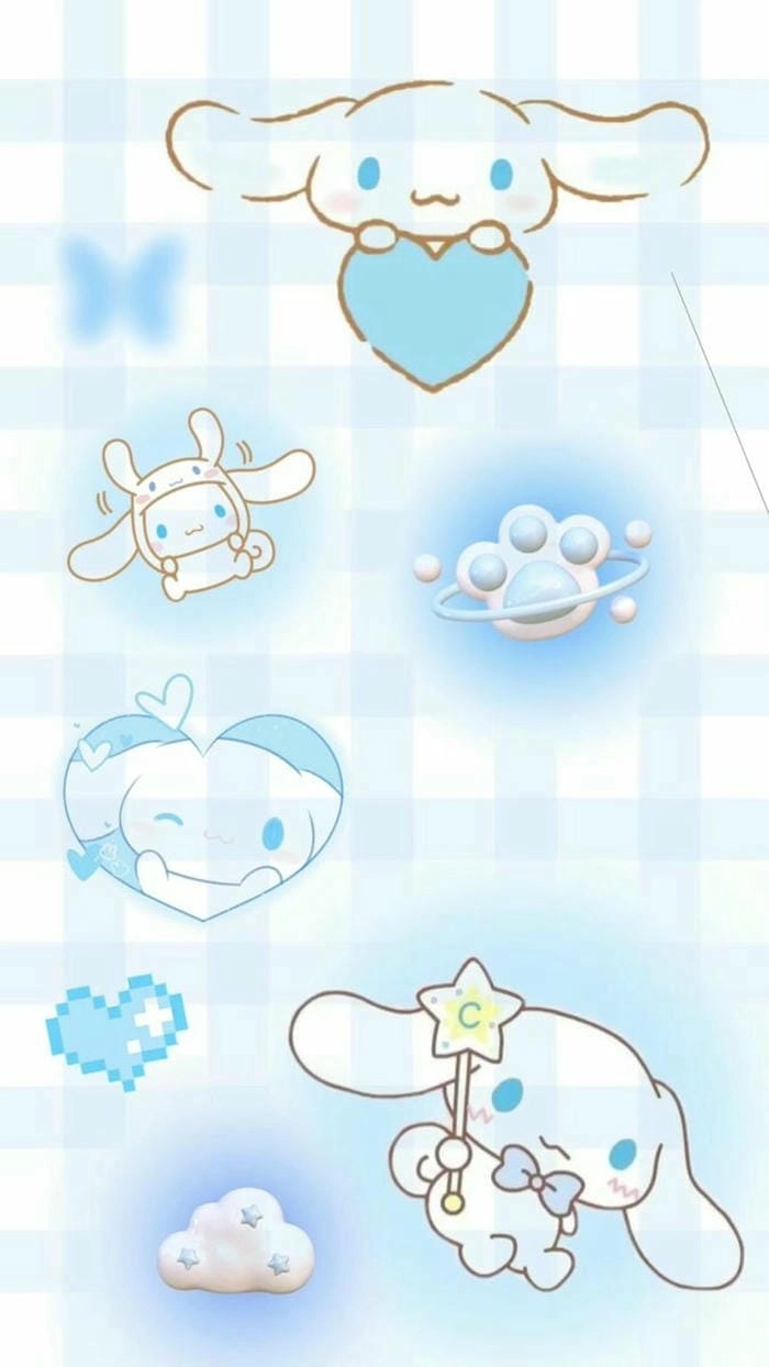 Bộ ảnh siêu dễ thương cinnamoroll chibi cute