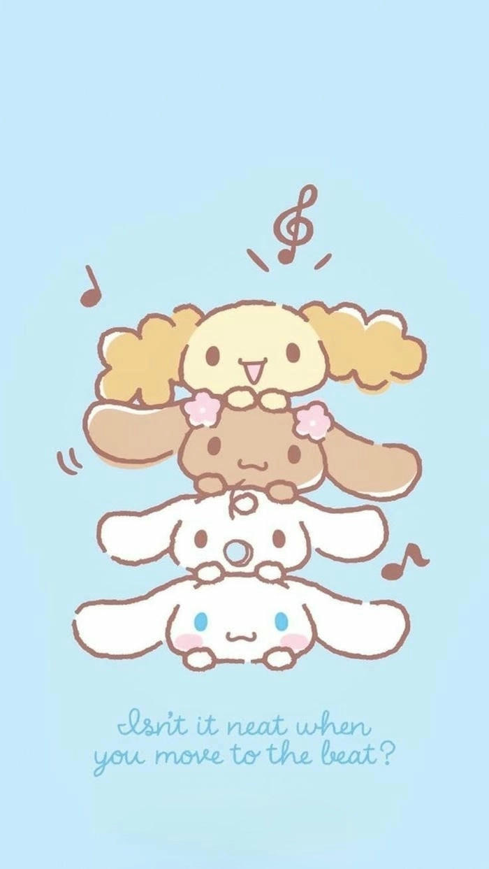 Bộ sưu tập đáng yêu hình cinnamoroll chibi