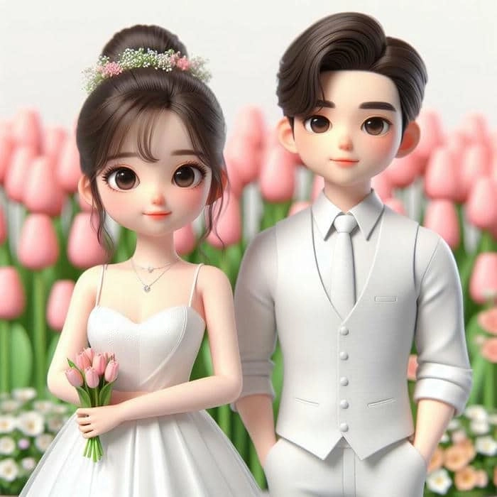 Bộ sưu tập cô dâu chú rể đồ chơi