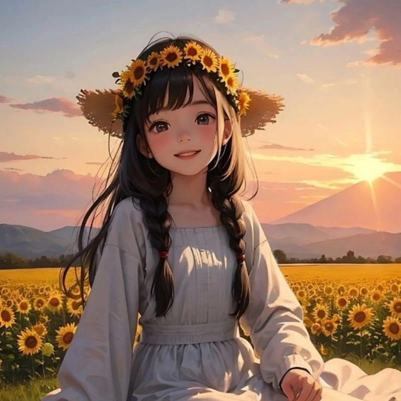 Góc nhìn ngộ nghĩnh hình ảnh con gái chibi