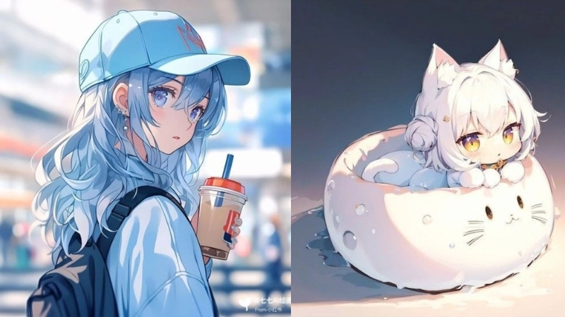 Ý nghĩa ảnh cô gái chibi cute là gì?