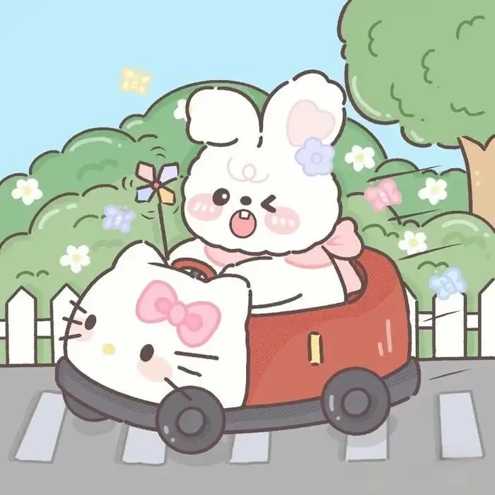 Bộ ảnh siêu đáng yêu hình cute con thỏ