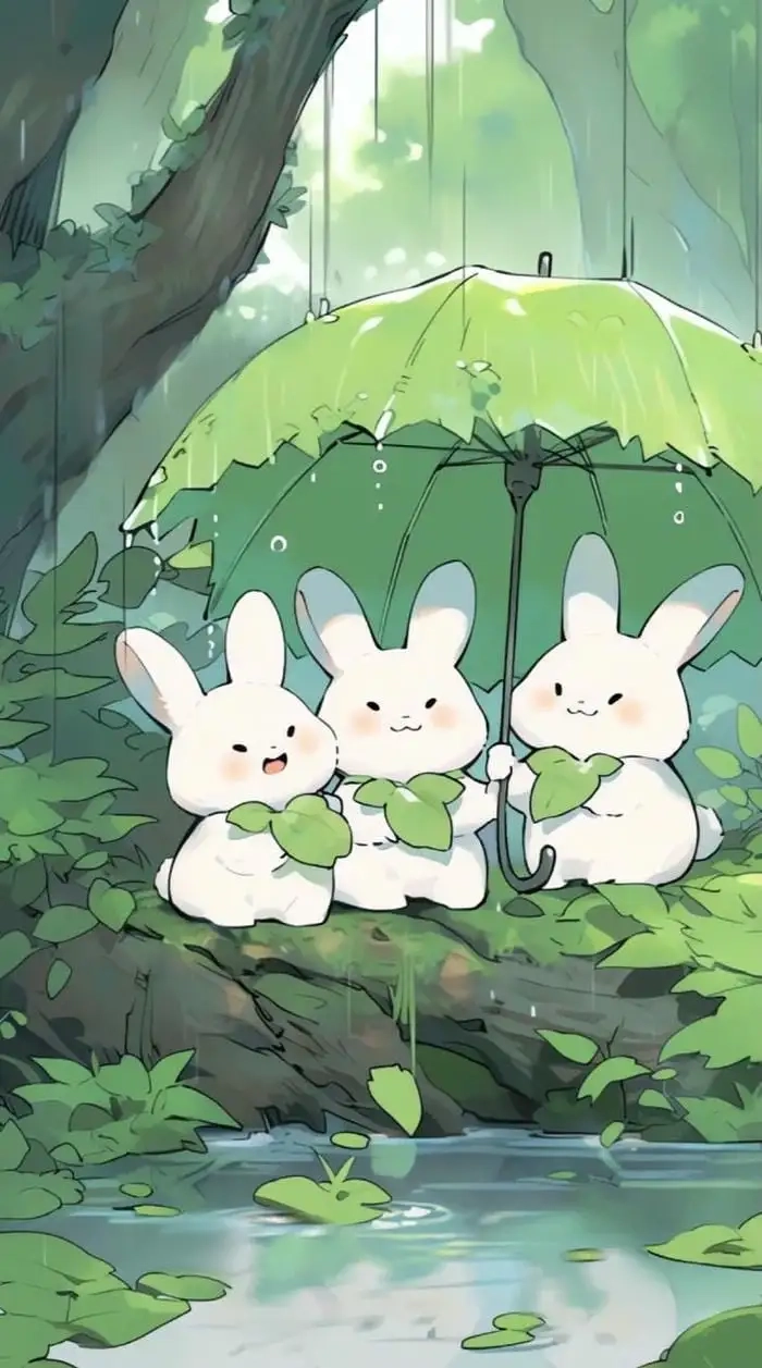 Chiêm ngưỡng ngay hình thỏ chibi cute