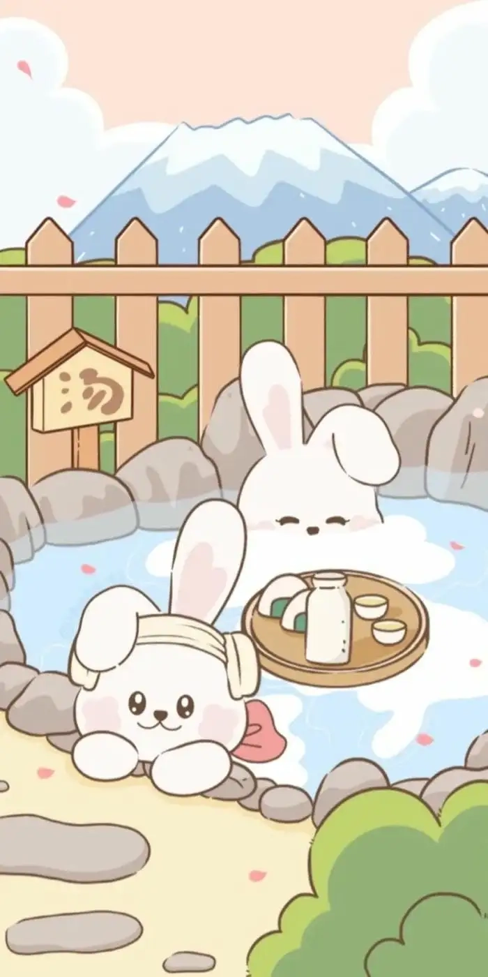 Bộ sưu tập siêu dễ thương hình thỏ con cute