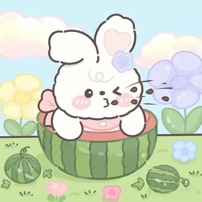 Thử sức vẽ theo mẫu hình thỏ cute dễ vẽ