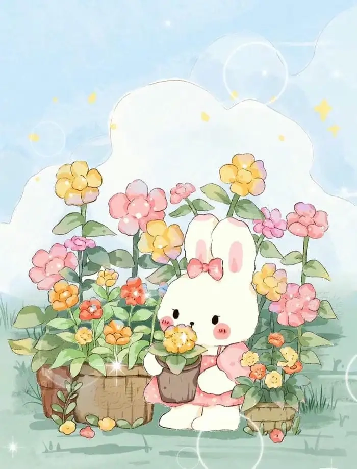 Khám phá ngay thỏ con dễ thương chibi