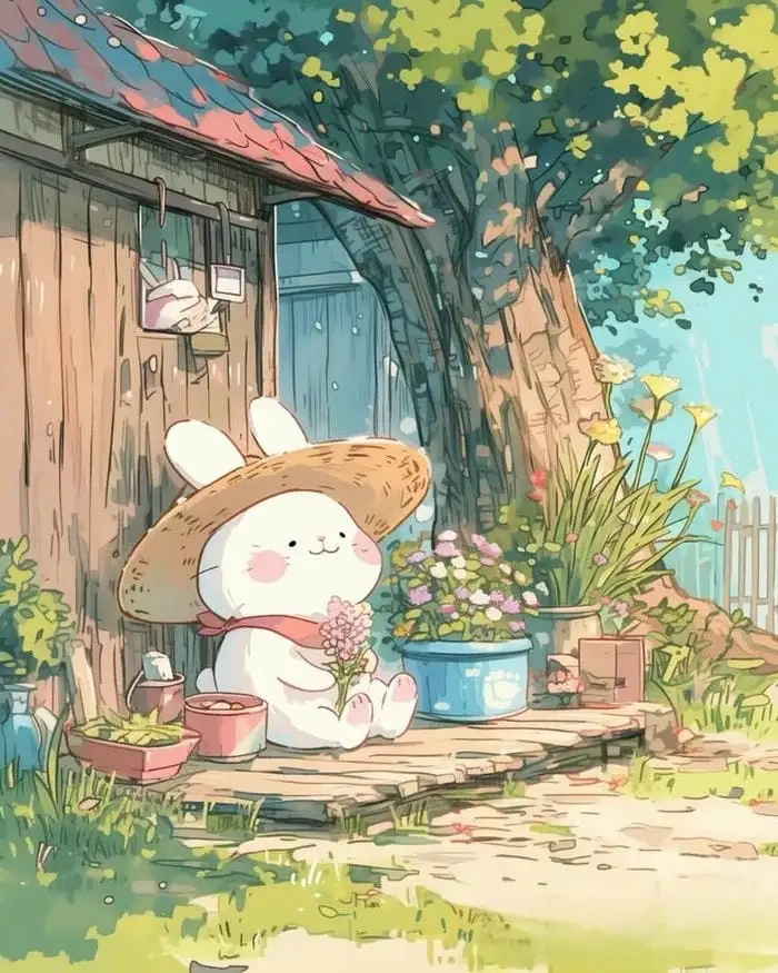 Ngắm nhìn bộ sưu tập thỏ cute chibi