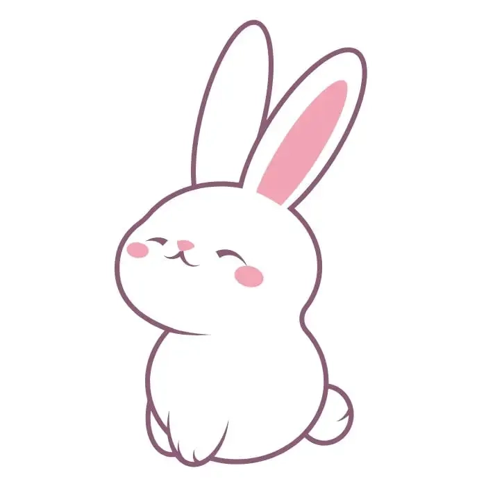 Ngắm nhìn bộ ảnh hình thỏ chibi dễ thương