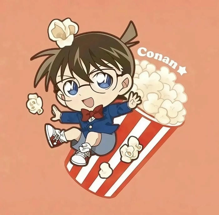 Tham khảo ngay ảnh conan chibi
