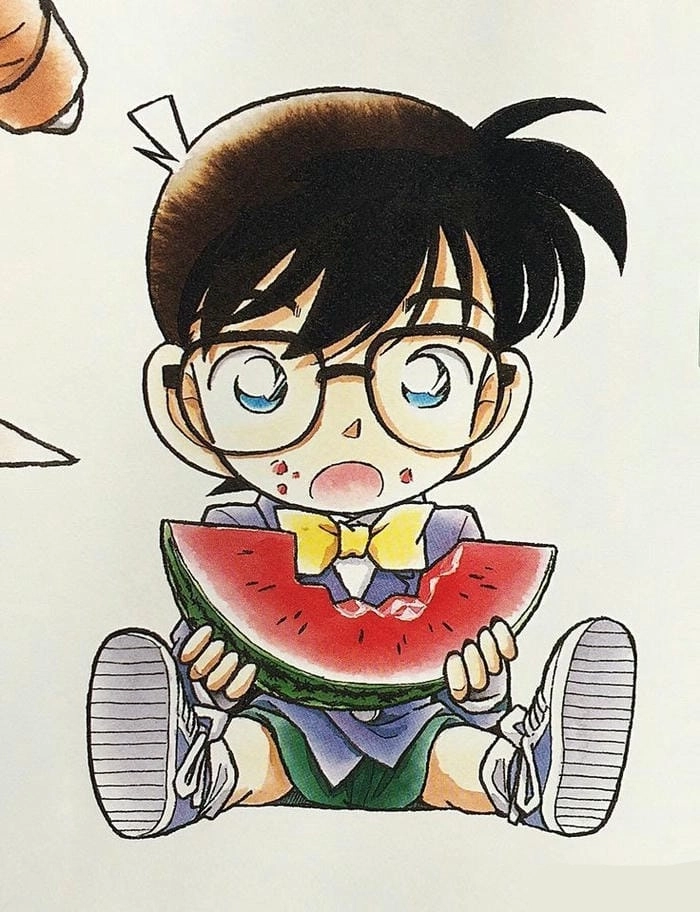 Bộ ảnh độc đáo conan chi bi