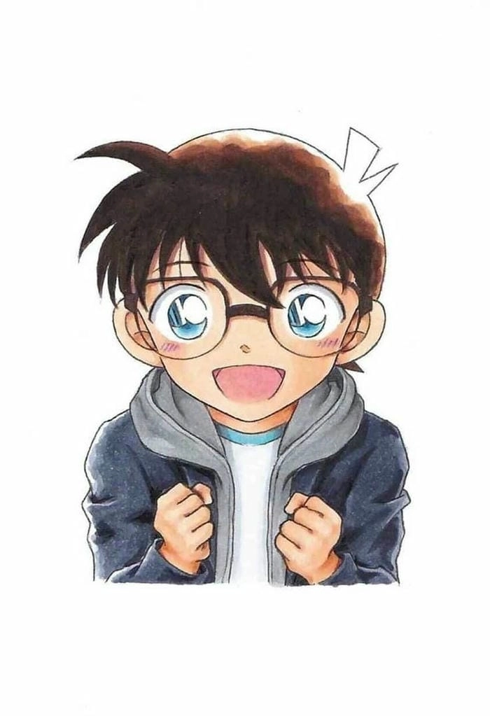 Gợi ý mẫu hình vẽ conan chibi