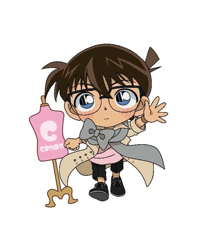 Tìm hiểu ngay mặt conan chibi
