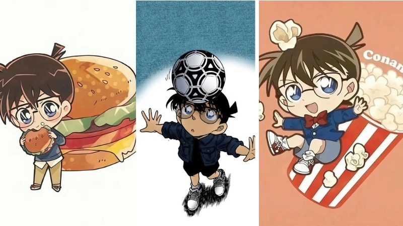 Thế nào là ảnh Conan chibi?