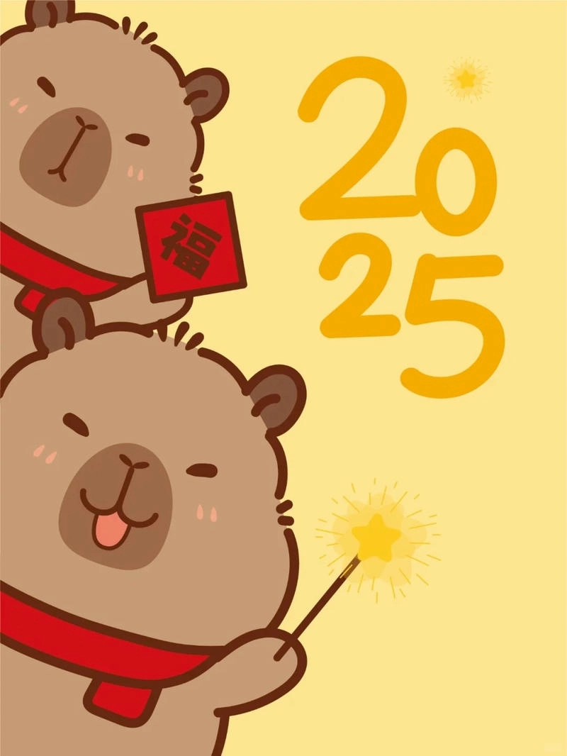 Tìm kiếm ngay ảnh capybara cute chibi cực dễ thương
