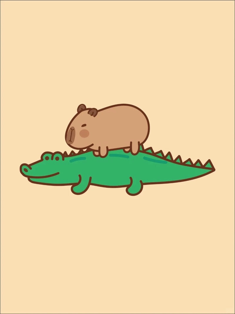 Tìm kiếm nhanh hình ảnh capybara chibi đẹp