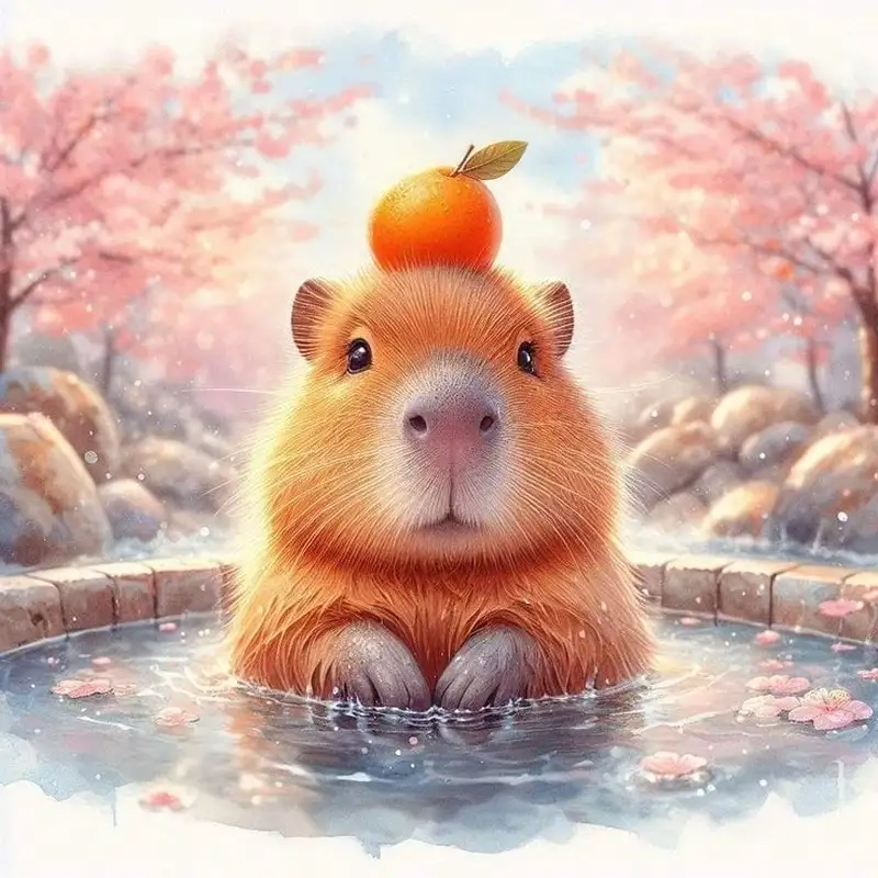 Cập nhật ngay bộ hình capybara chibi đẹp