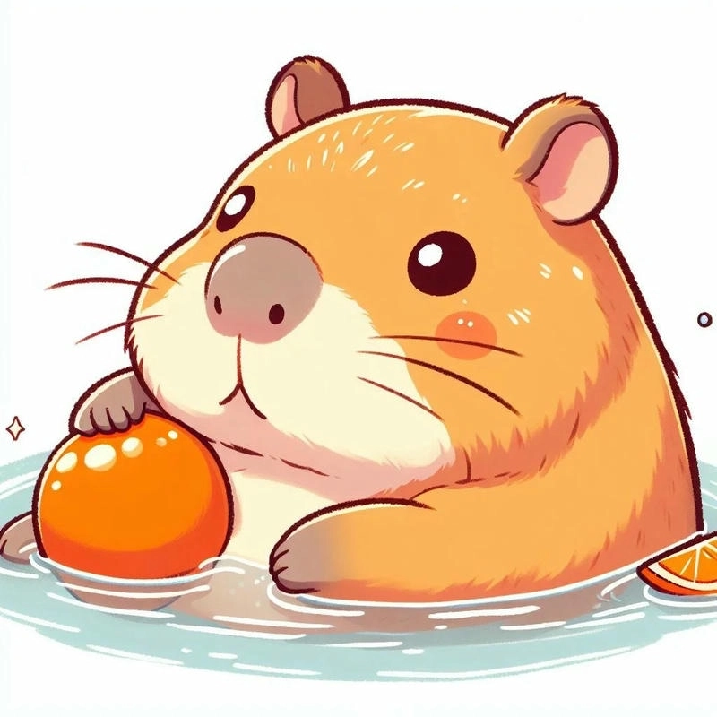 Khám phá thế giới chibi capybara ngộ nghĩnh
