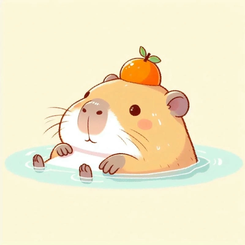 Xem ngay hình ảnh nền hình ảnh nền capybara chibi