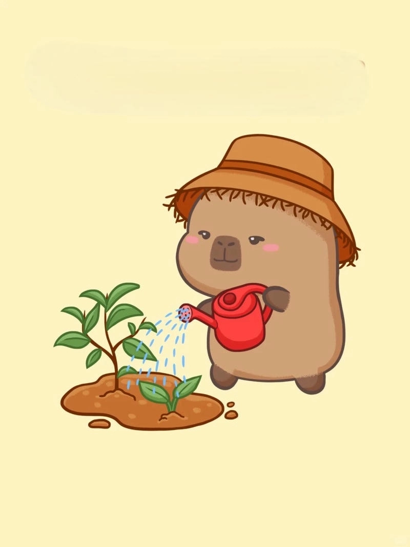 Khám phá ngay chibi cute vẽ capybara cute chibi
