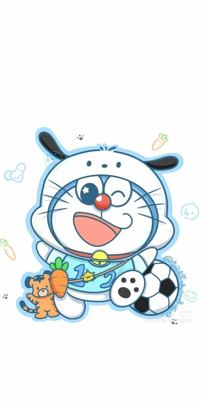 Đắm chìm trong hình doremon cute chibi ngộ nghĩnh