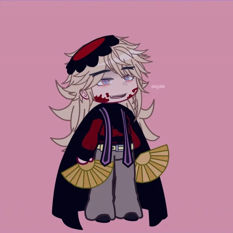 Hình ảnh ngọt ngào douma x shinobu chibi