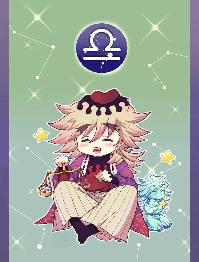 Hình ảnh cực chất chibi douma đang chờ bạn