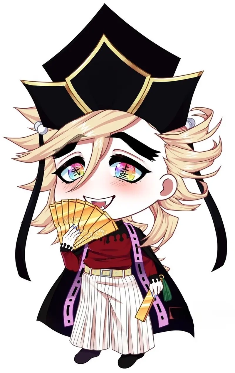 Hình ảnh cực dễ thương doma douma chibi cute