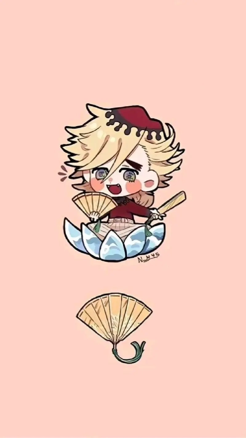Hình ảnh siêu yêu douma chibi kawaii