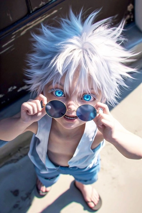 Cười sảng khoái với gojo chibi meme hài