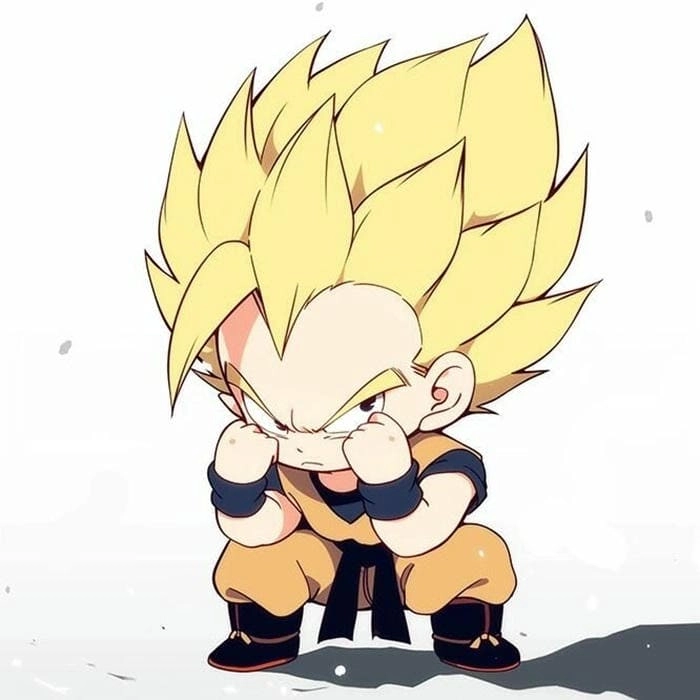 Khám phá mô hình đẹp mắt goku chibi 3d