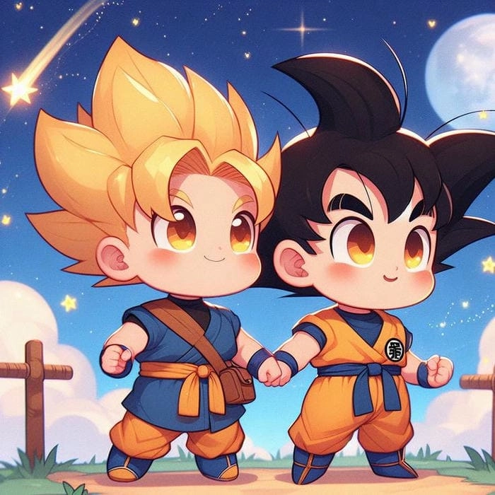 Khám phá hình cực chất goku chibi dragon ball fighterz