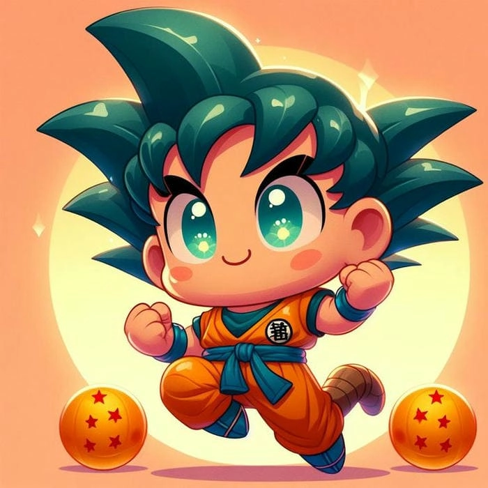 Xem ngay loạt ảnh cực ngầu ảnh goku chibi ngầu