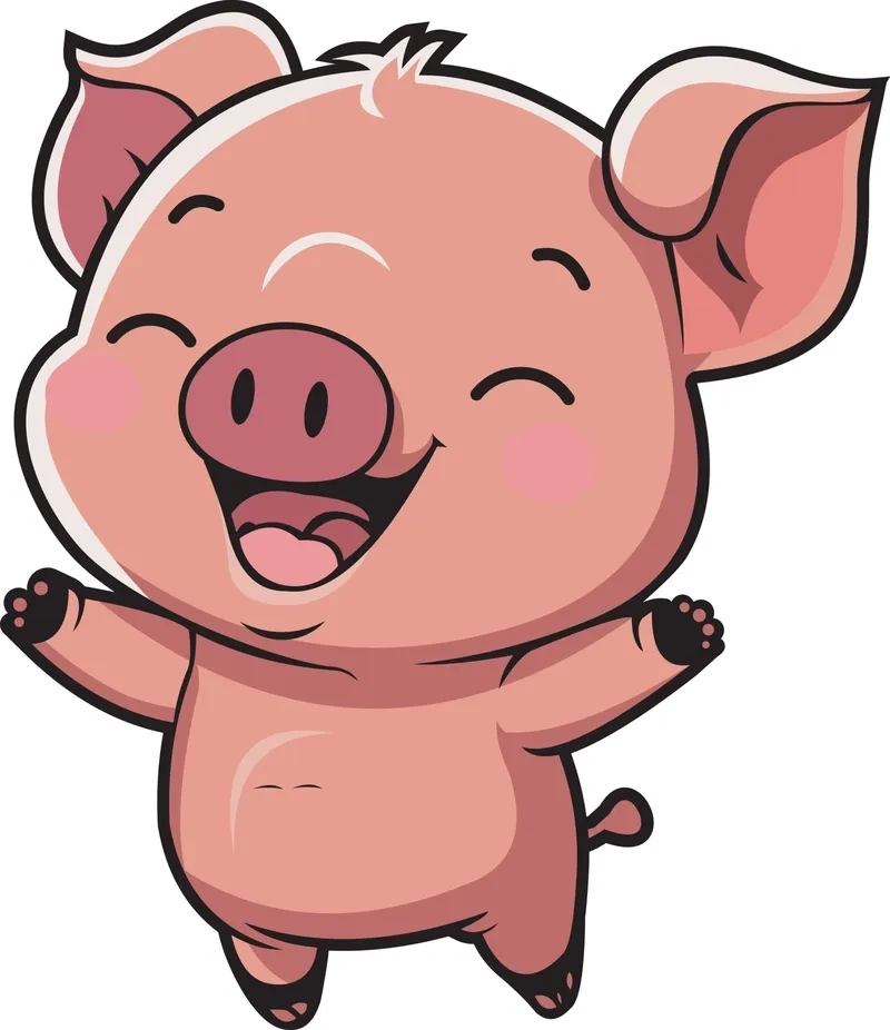 Tổng hợp hình chibi siêu xinh chibi lợn