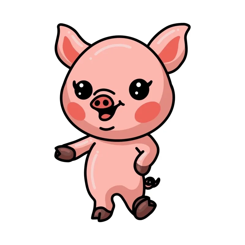 Tìm ngay ảnh heo cực đáng yêu heo chibi dễ thương