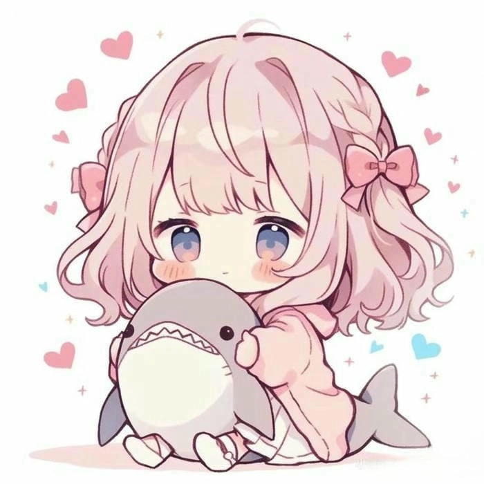 Thử tài vẽ với hình ảnh chibi nữ cute de vẽ