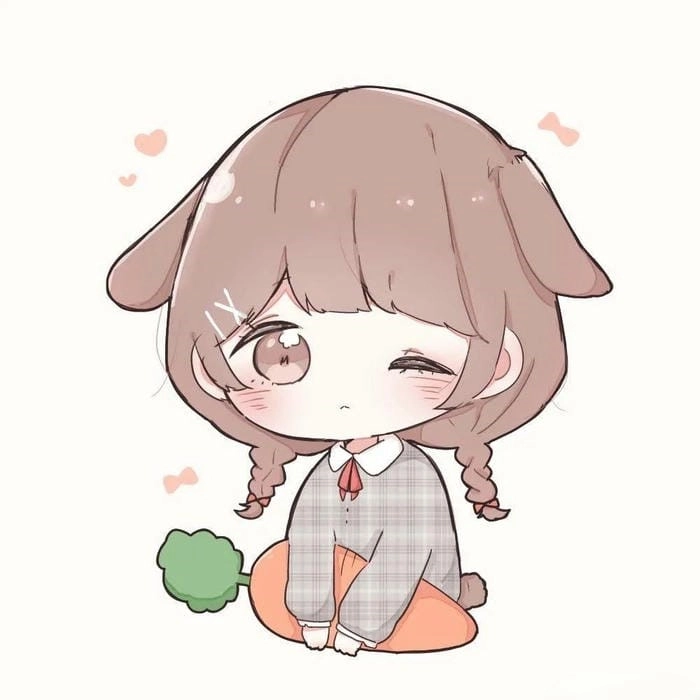 Khám phá chibi nữ cute đơn giản cực xinh