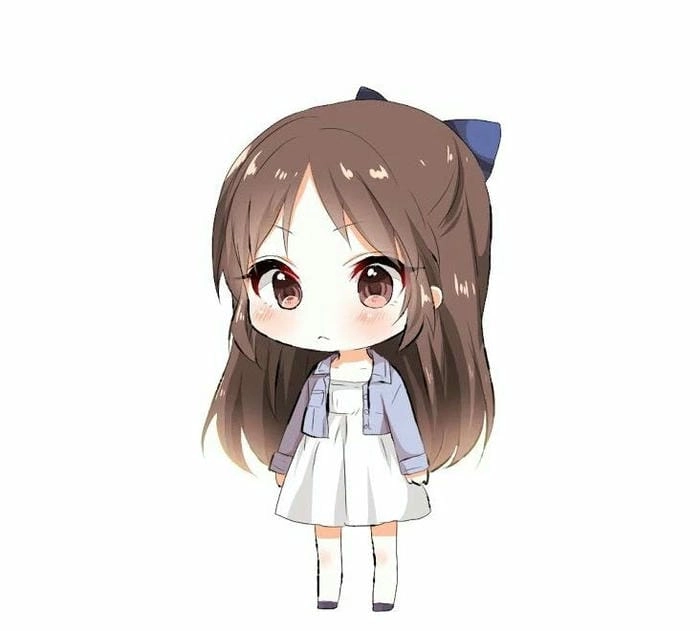 Tham khảo ngay chibi nữ cute tóc ngắn dễ vẽ
