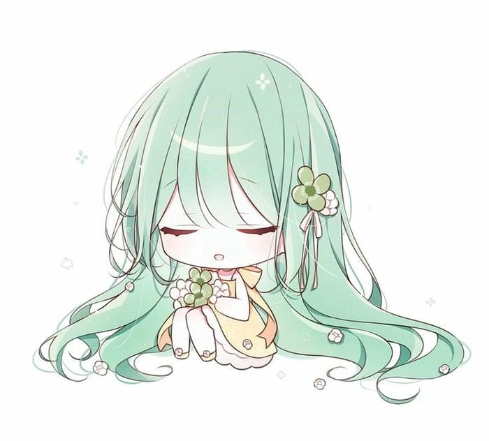 Tải ngay hình chibi nữ cute dễ vẽ siêu yêu