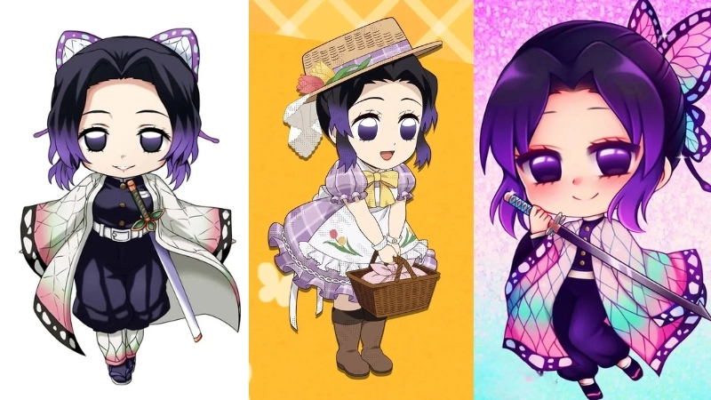 Hình ảnh shinobu chibi là gì khiến giới trẻ phát cuồng