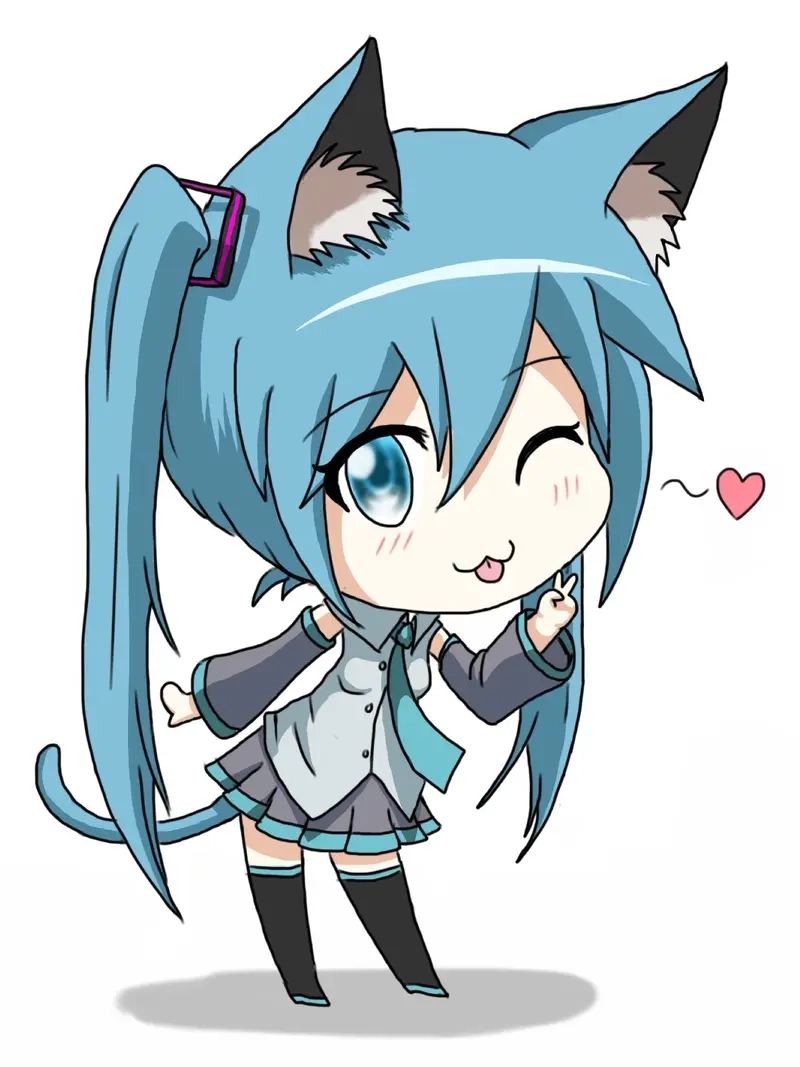 Mang thế giới dễ thương lên hình nền chibi dễ thương cho máy tính