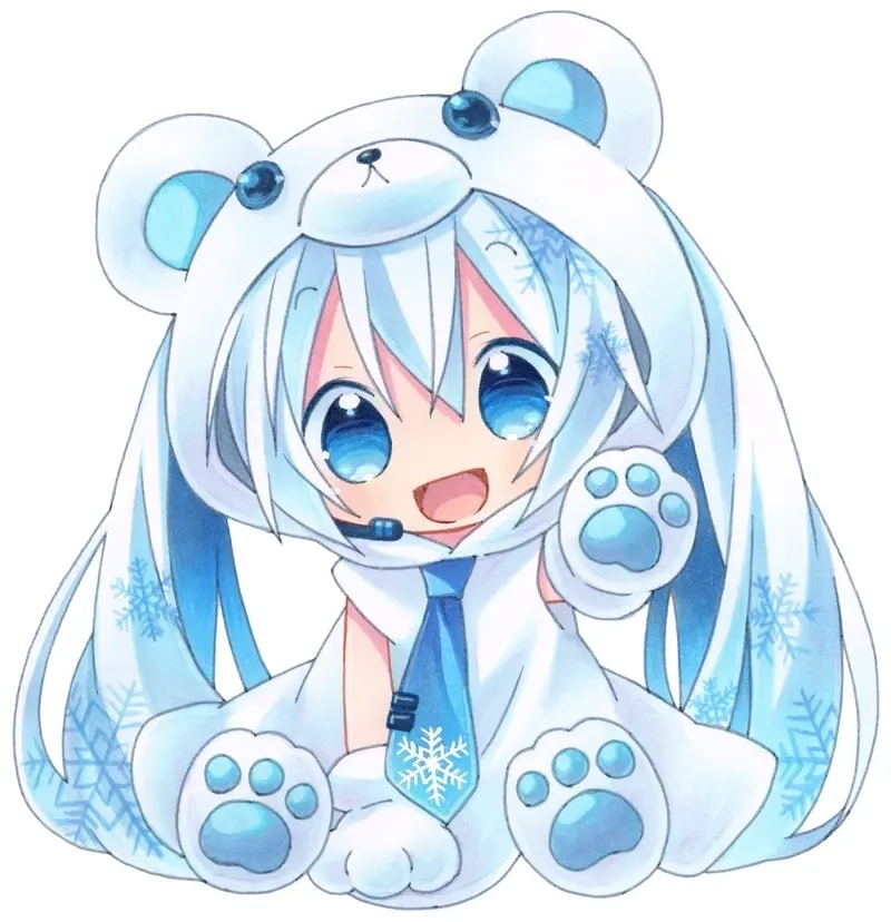 Ảnh đẹp cho bạn ảnh chibi làm hình nền