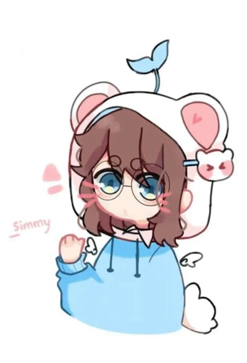 Bộ sưu tập cực yêu ảnh chị simmy chibi đáng yêu