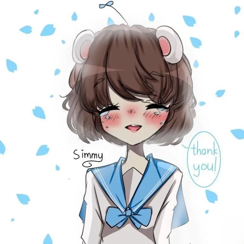 Đáng yêu cực với hình ảnh mèo simmy chibi cute