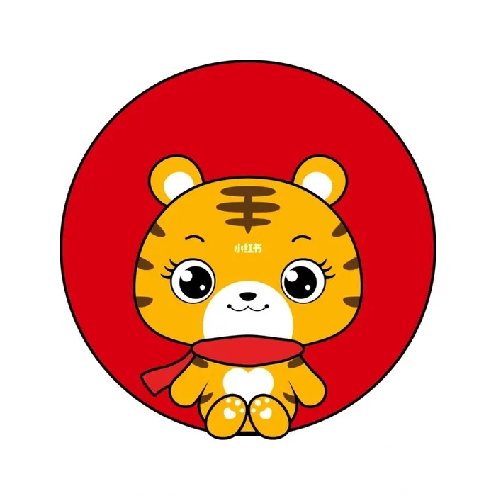Bộ ảnh dễ thương của hình hổ mập chibi