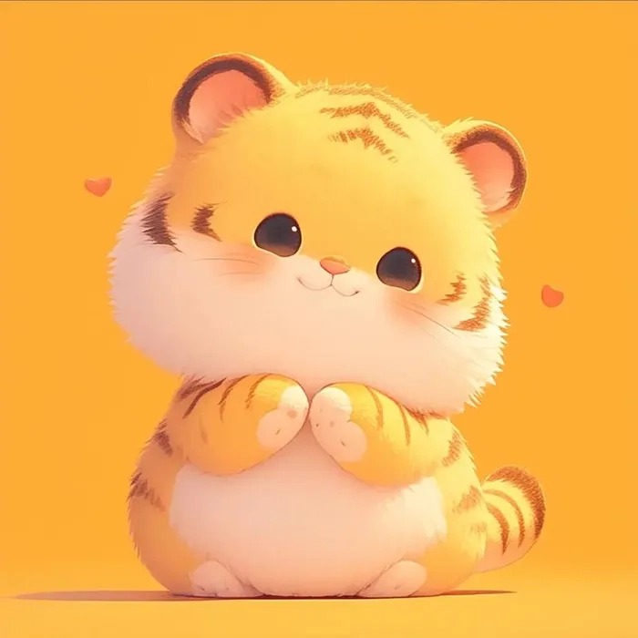 Cập nhật ngay bộ ảnh con hổ chibi