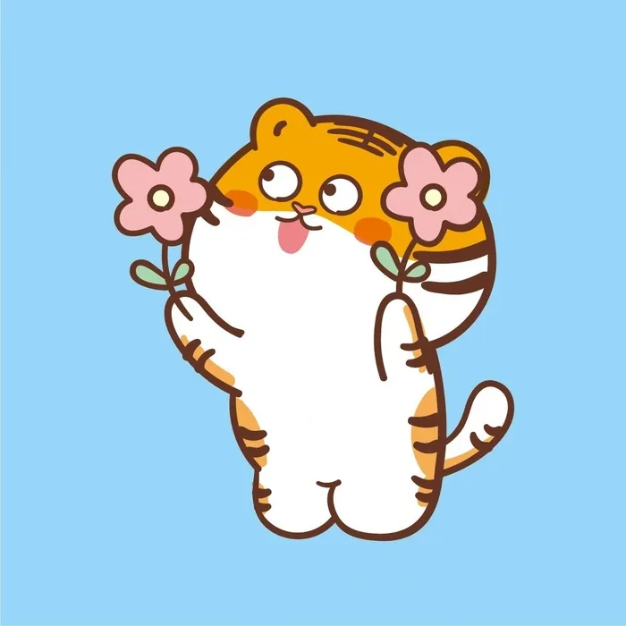 Tuyển tập siêu đáng yêu hổ chibi dễ thương